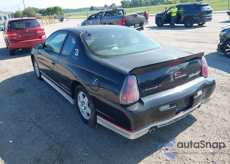 2002 Chevrolet Monte Carlo Ss из США, поврежденный, VIN 2G1WX15K629169155